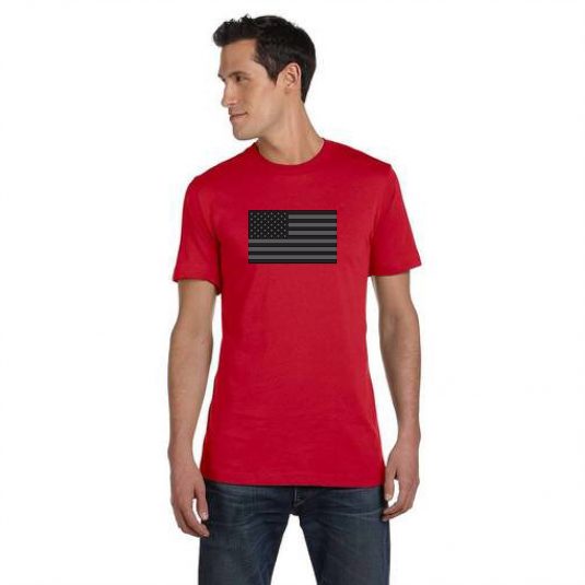 Blackout Tee Red
