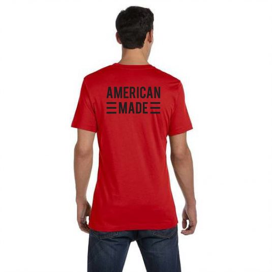 Blackout Tee Red Back