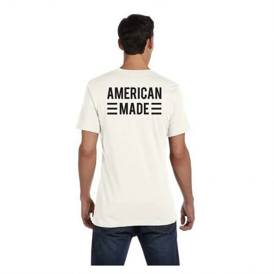 Blackout Tee White Back