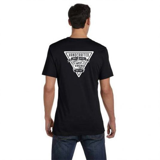 Burly Black Tee Back