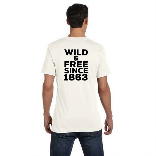 Capitol Cream Tee Back