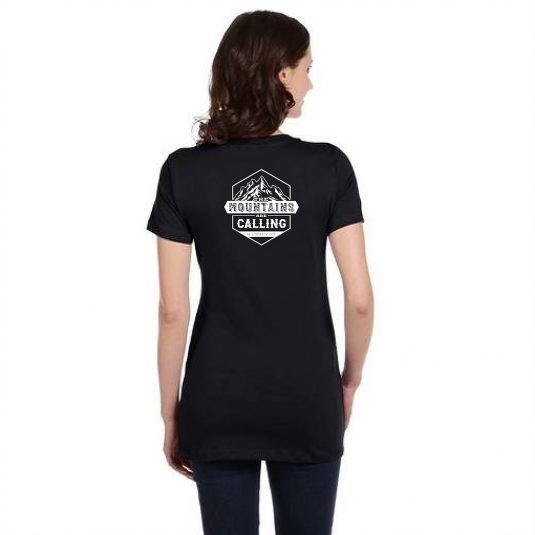 Mountain Womens Tee back