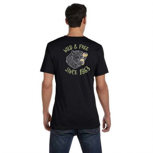 Pride Tee Black Back