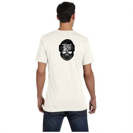 Visor Tee White Back
